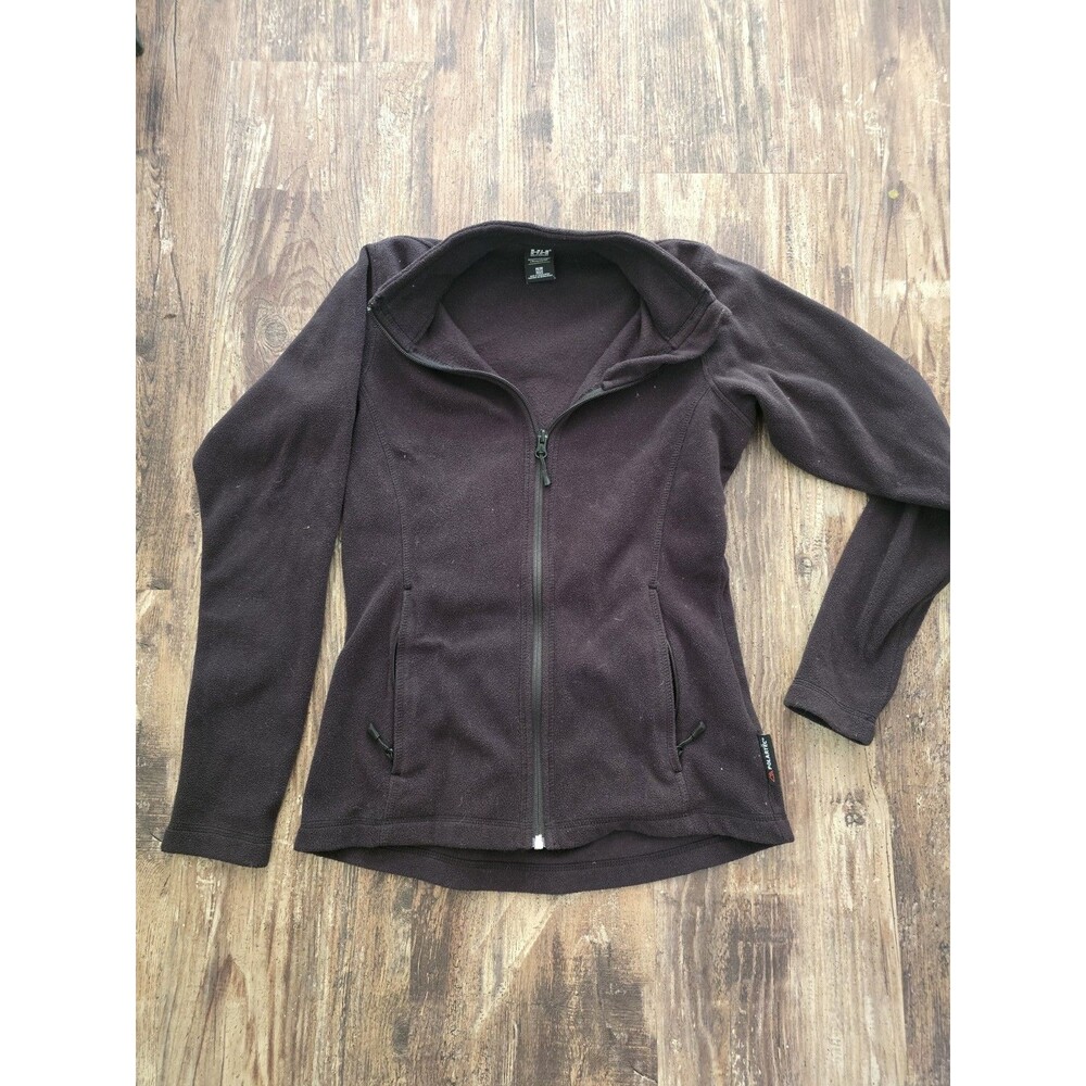 Helly Hansen Jacket Fleece Polartec Black Full Zip Women's Size Medium M